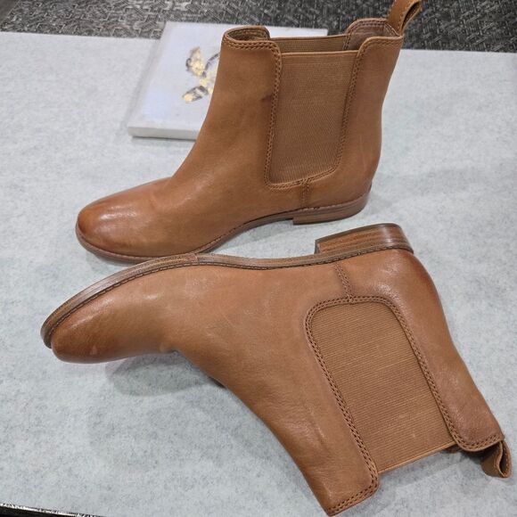 🐢 Frye Anna Chelsea Boots Size 7 Excellent Condition! - Picture 9 of 14